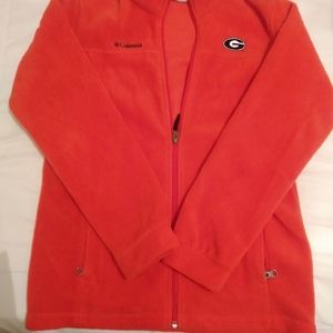 Red Columbia jacket youth 14-16 in size